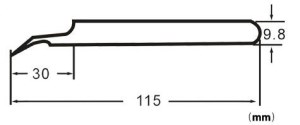Safe Precision ESD Esd Plastic Tweezers AISI 302 Material Length 110 - 140mm 15