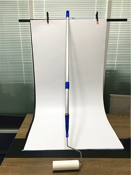 Disposable PE Cleanroom Sticky Roller Size 8 Inch For Cleanroom Cleaning 0