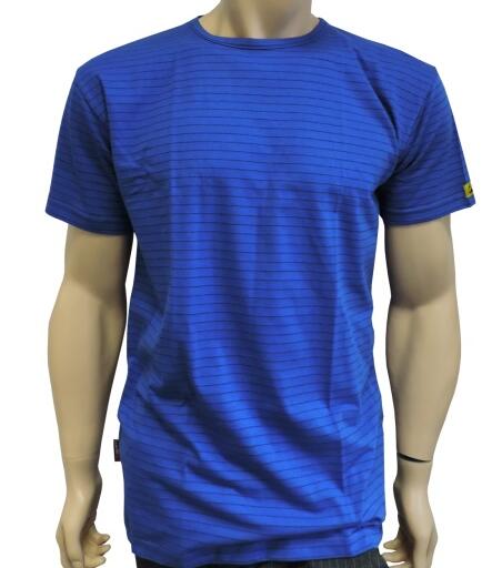 Cotton Knitted Fabric ESD Safe Materials Anti Static Polo Shirts Fabric Yarn Count 32S/1 0