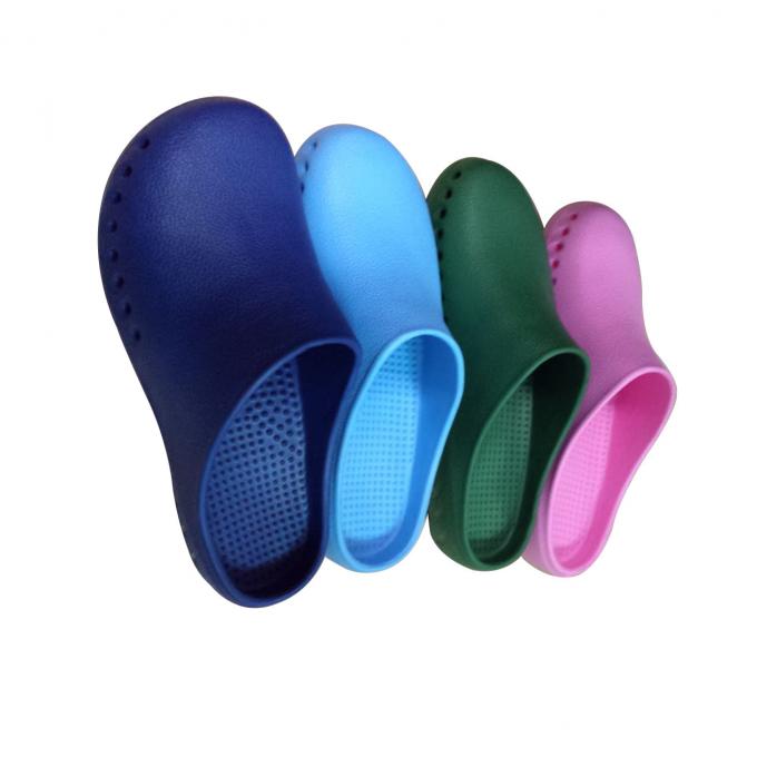 Cleanroom Anti Static Safety Shoes EVA Clogs Green Nurse Clogs For Hospital 2