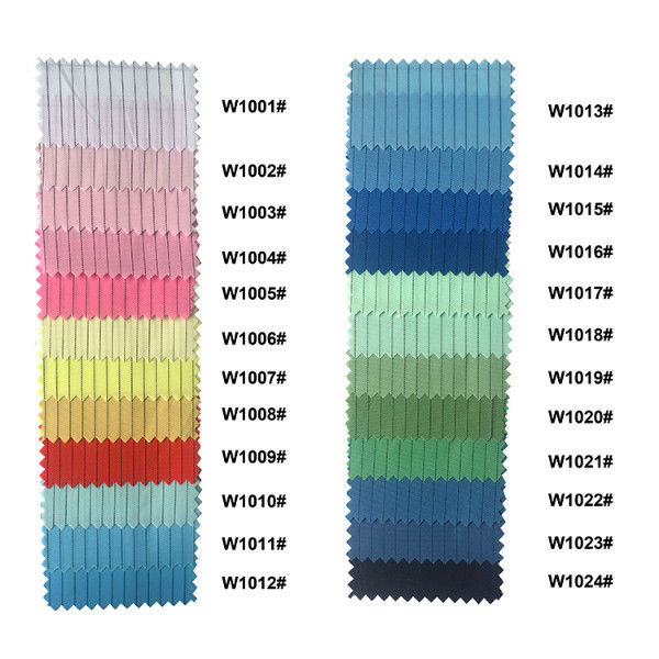 5mm Stripe 99% Polyester 1% Carbon ESD Fabric For Class 10000 Cleanroom 0