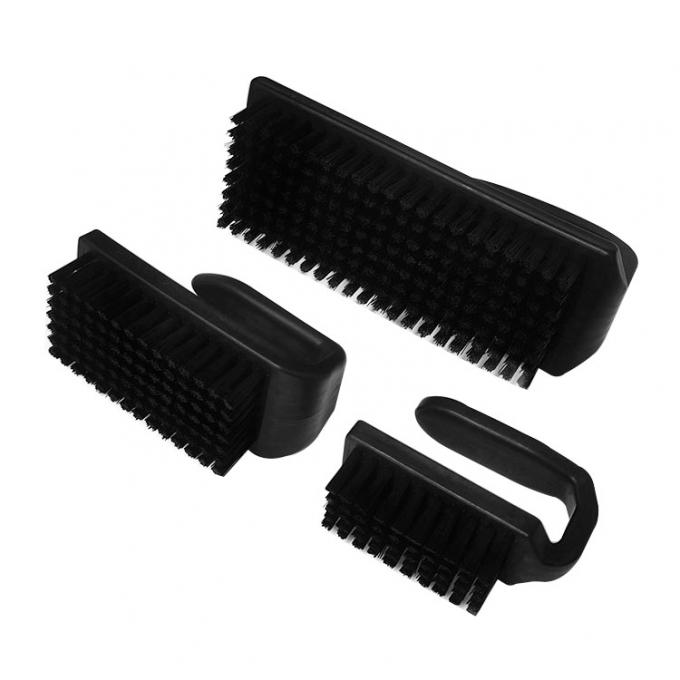 Nylon Bristles PCB Anti Static Cleaning ESD Brush Tool U Type Black Plastic 0