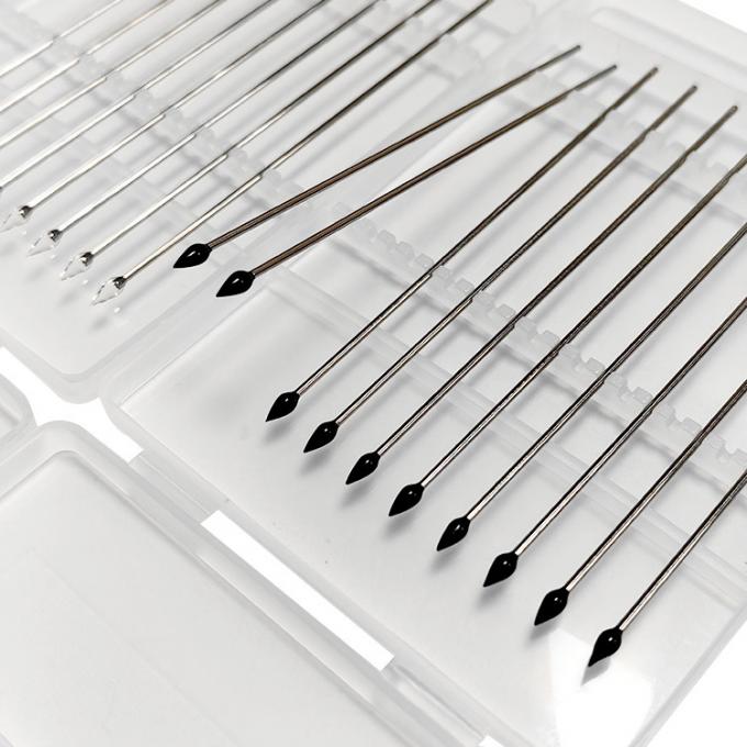 Black ESD Pointed Silicone Head Gel Sticky Swab For Cleaning SMT 0