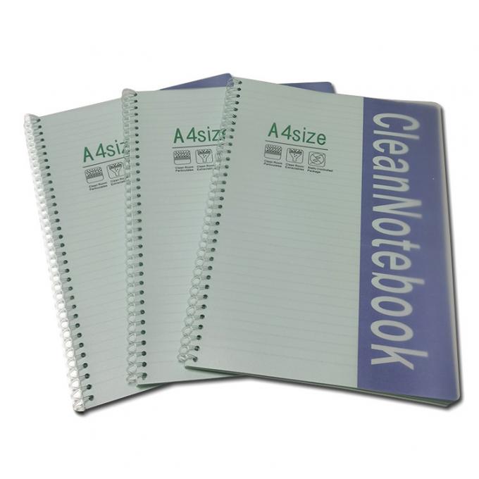 Spiral Type Customized Cleanroom ESD Notebooks For Industrial 0