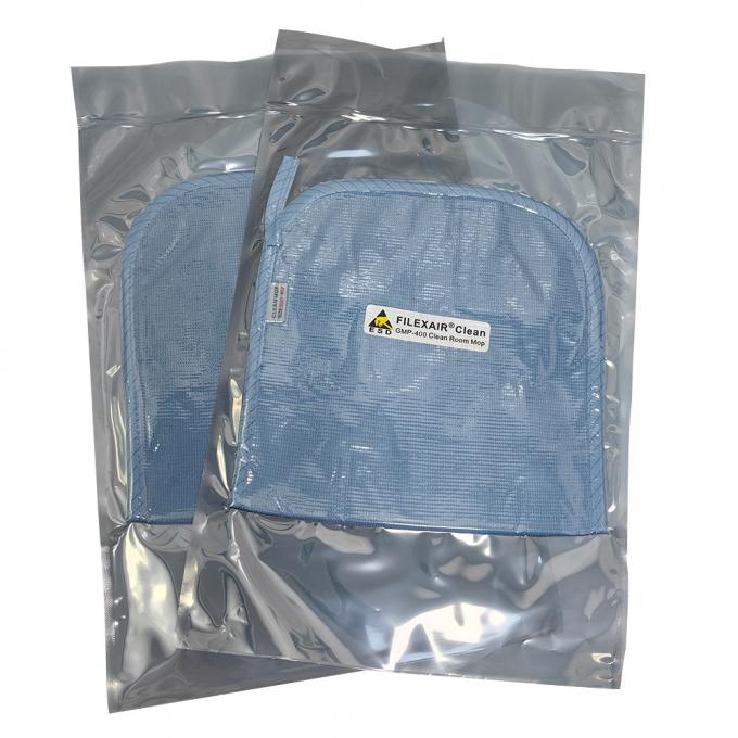 ESD Anti Static And Dust Free Flat Mop Ultrafine Fiber Replacement Cloth Head 0