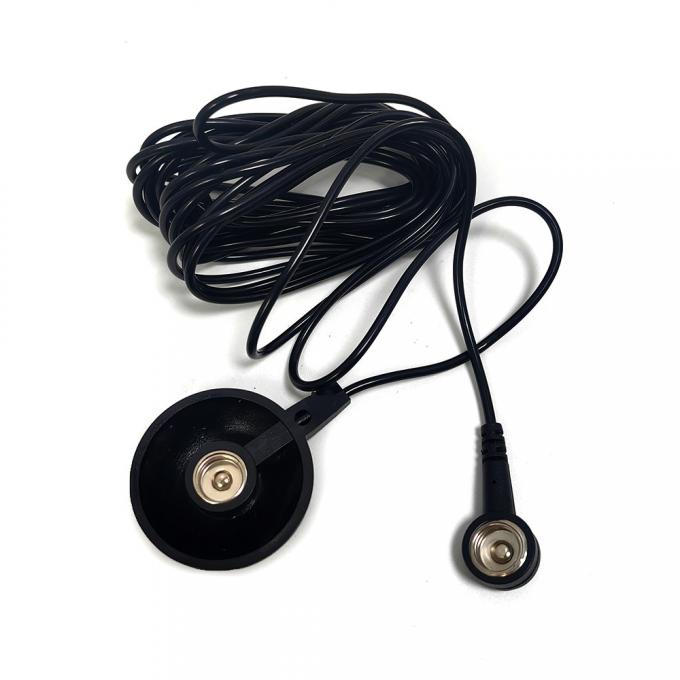 One Suction Cup And One Buckle Safety ESD Grounding Wire For Anti-Static Area Workshop Use 0