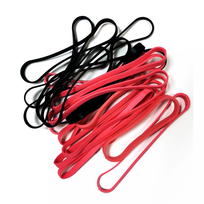 Multiple Sizes / Colors ESD Antistatic / Conductive Rubber Band For Packaging 0