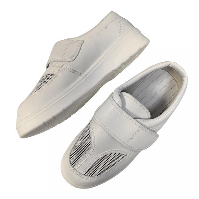 Cleanroom Anti-Static Breathable Mesh Dust Free PU Sole Shoes 0