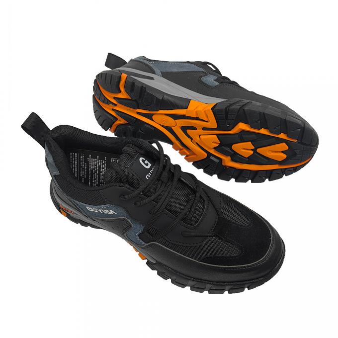 Sturdy and Impact-Resistant Men's Industrial and Construction Work Sneakers with Steel Toe Safety Features 0