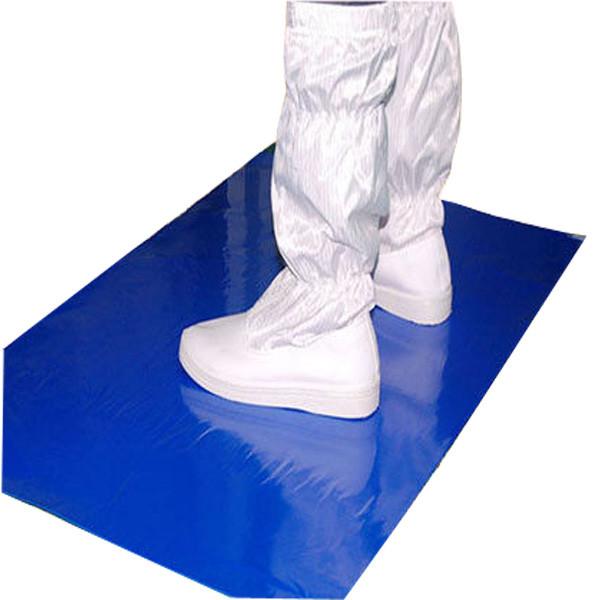 Polyethylene Adhesive Sticky Floor Mats Disposable 30 / 60 Sheet Layer 0