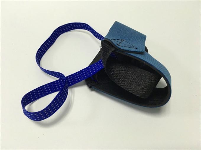 10mm 15mm ESD Rope Polyester Fiber For ESD Heep Strap / ESD Shoe Cover 1