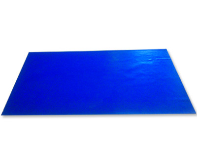 Blue Reusable Sticky Mats Silicon Material Tacky Floor Mats Size 600X900mm 0
