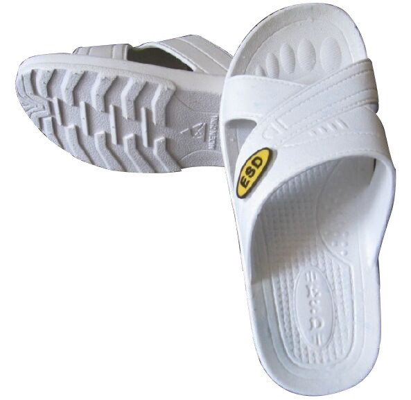 SPU Material ESD Slipper ESD Logo Inserted ESD Safety Footwear Class 100 7