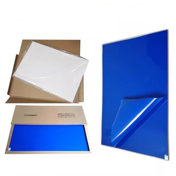 Antimicrobial Polyethylene ESD Sticky Mat Water Based Adhesives Coated 0