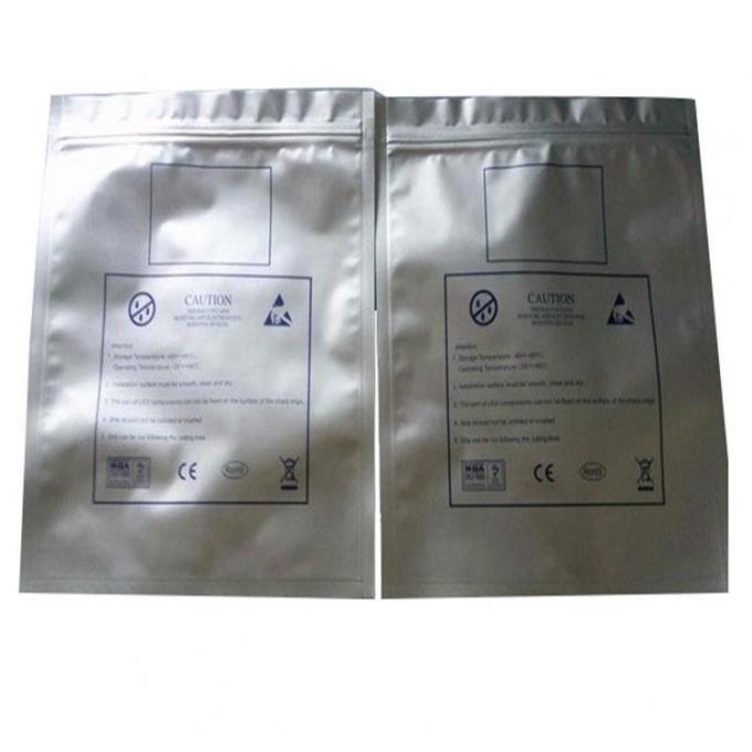 Vacuum ESD Moisture Barrier Bag Aluminum Foil Bag Puncture Resistant 0