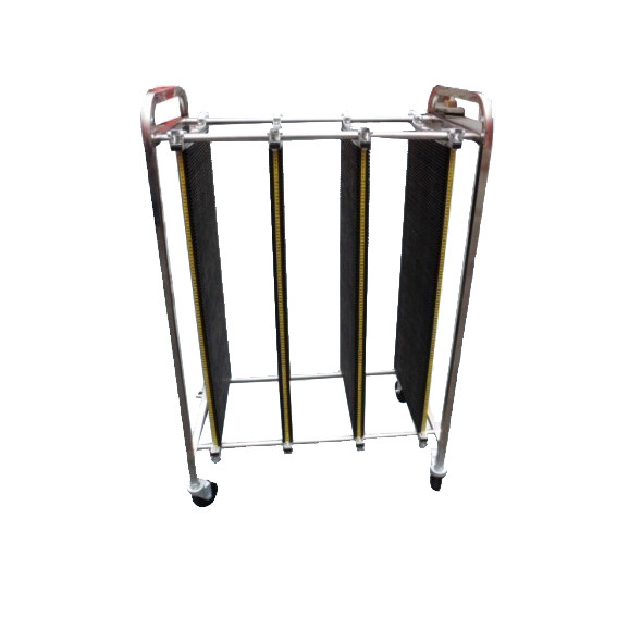 Horizon Hold ESD PCB Board Circulation Cart Panel Rack SUS 304 Stainless Steel 0