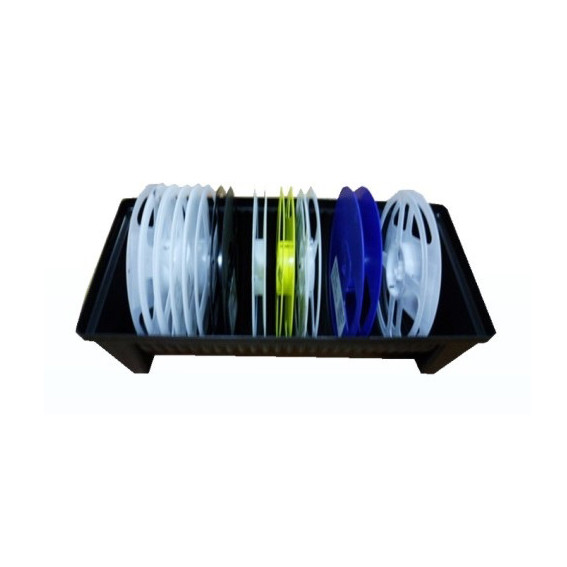 PP Conductive ESD PCB Trays SMT Reel Bins Shelving Storage Rack 3 Sizes 0