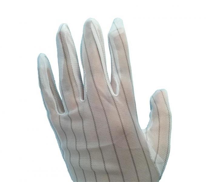 Lint Free Electrostatic Discharge Gloves ESD Safe Materials For Electronics Assembly 0