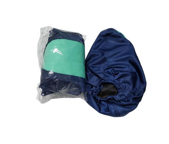 Short Sleeve ESD Shoes Cover Green Outsole Soft PVC Sheet With Sponge 1