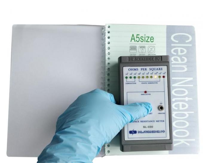 Custom Cleanroom Paper Notebook ESD Safe Spiral Ruled Line Could Custom Graph Line 2