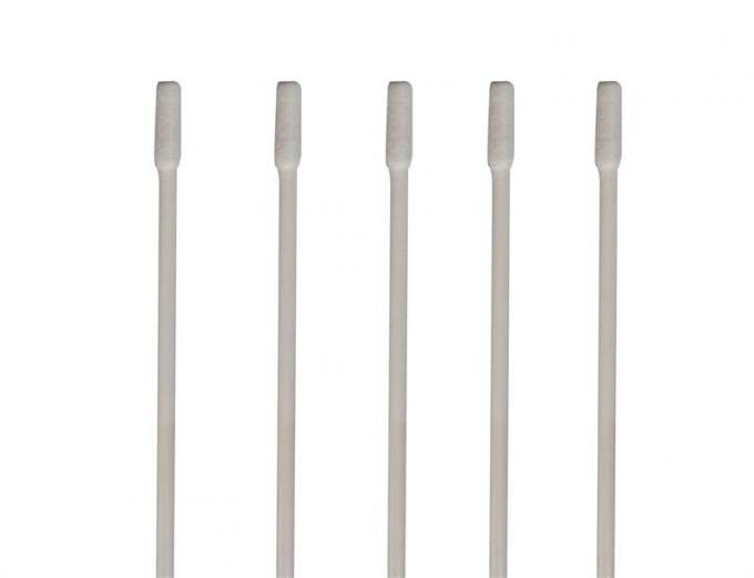 3 Inch Slim Paper Handle Cleanroom Consumables Lint Free Cotton Swabs 14
