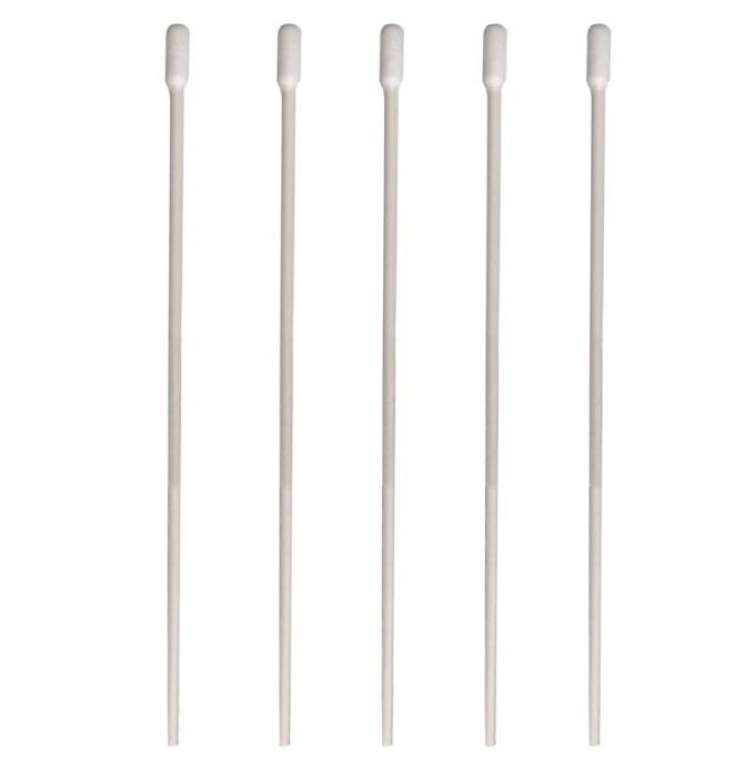 Long Handle Cotton Swabs Cleanroom Consumables 6 Inch Standard Paper / Wood Handle 8