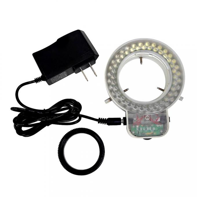 64T Microscope Light Source LED Ring Microscope Lamp 1