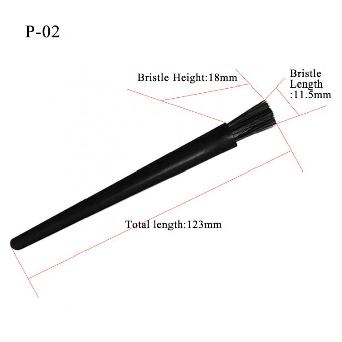 ESD Small Carbon Fiber Anti Static Brush Industrial Cleaning 9