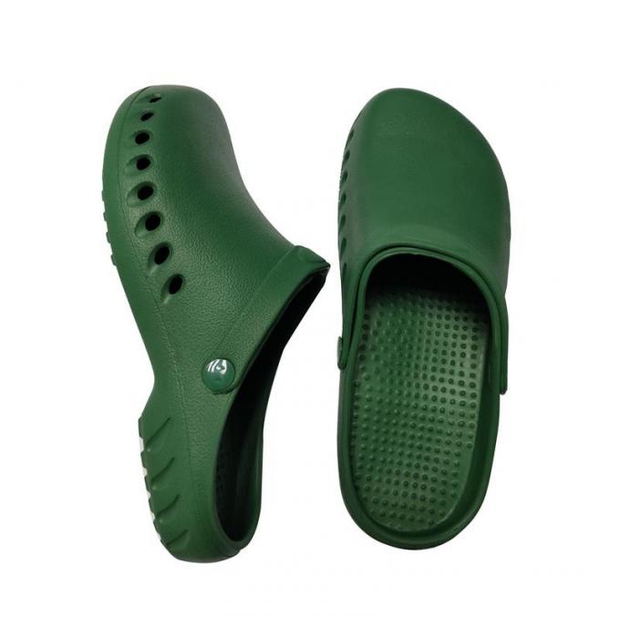 Cleanroom Anti Static Safety Shoes EVA Clogs Green Nurse Clogs For Hospital 1