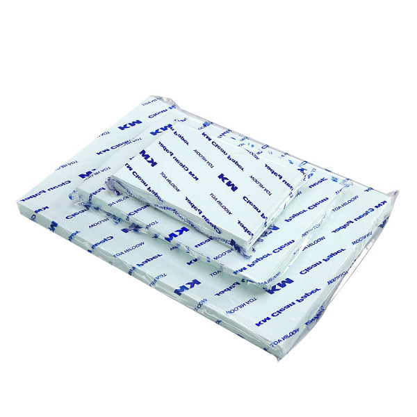 Virgin Wood Pulp Lint Free ESD Paper For Class 100 Cleanroom 5