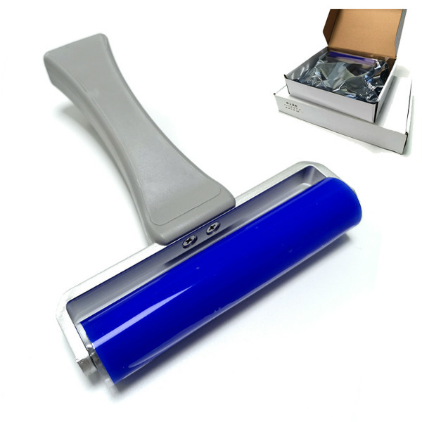 PCB Reusable Silicone Rubber Cleanroom Sticky Roller 0