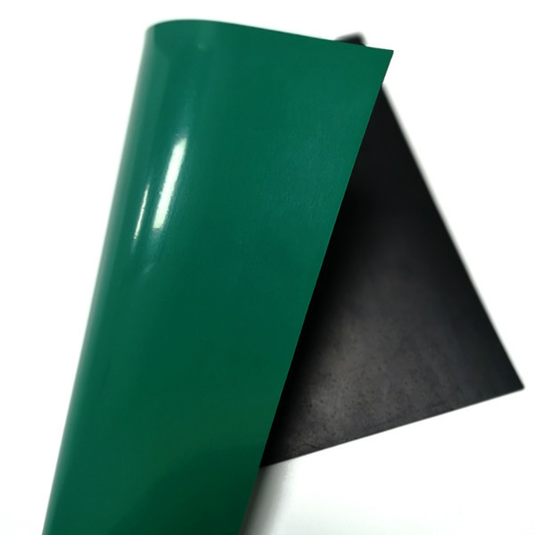 Green Blue Black Grey ESD Rubber Mat Anti Static For Workplace Table / Floor 5