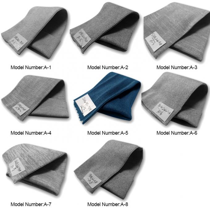 7cm Width Polyester Spandex Carbon Woven Fabric For Class 10000 Cleanroom 7