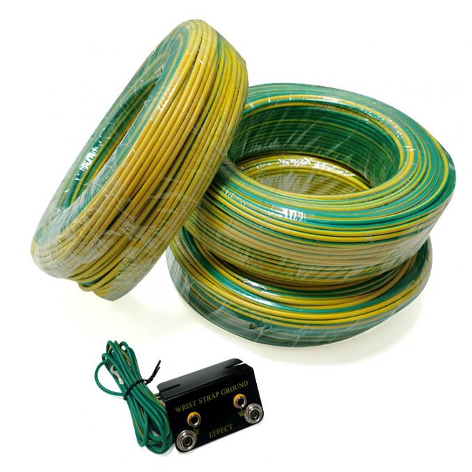 100m Photovoltaic Copper Ground Earth Cable 300/500V 450/750V 7