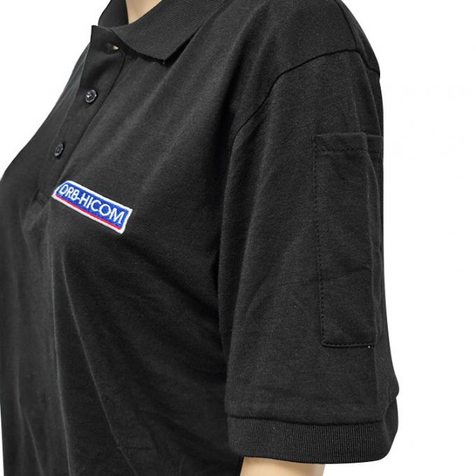 Unisex ESD Anti Static Suit For Class 1000 Cleanroom 4
