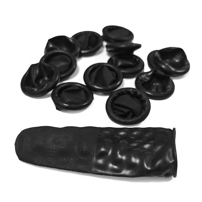 Disposable Textured Non Slip ESD Antistatic Finger Cots For Electronics Area 0