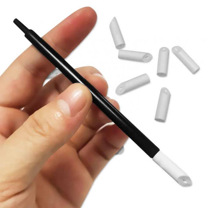 High Absorbency Black PP Stick Printer Cleaning Cleanroom Consumables 0