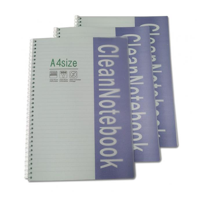 Spiral Type Customized Cleanroom Notebooks For Industrial 2