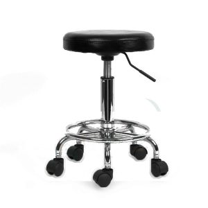 Round ESD-Safe Stool – Thick PU Leather (Electronics)